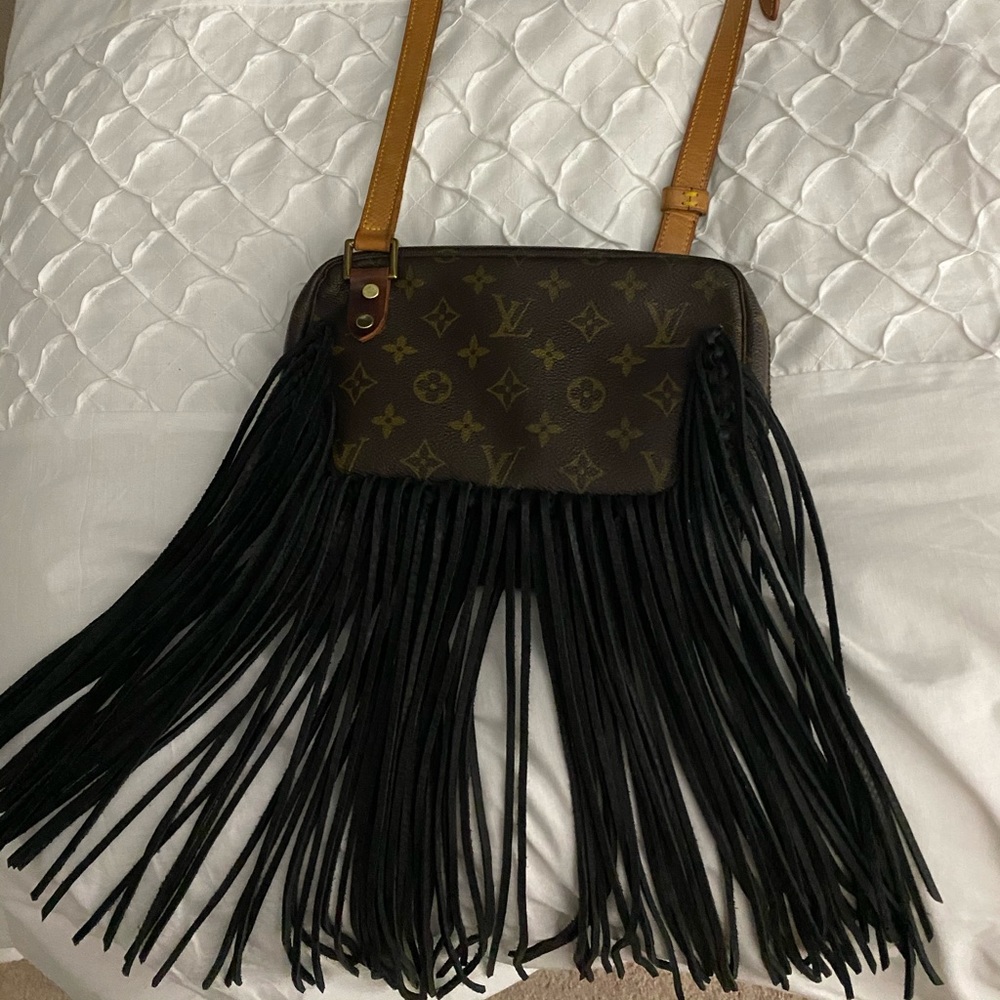 Louis Vuitton Boho Revamped Fringe Crossbody